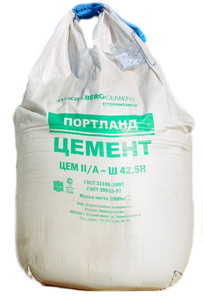 Портландцемент ЦЕМ II/В-Ш 42,5Н (ПЦ400) в биг бегах (МКР)